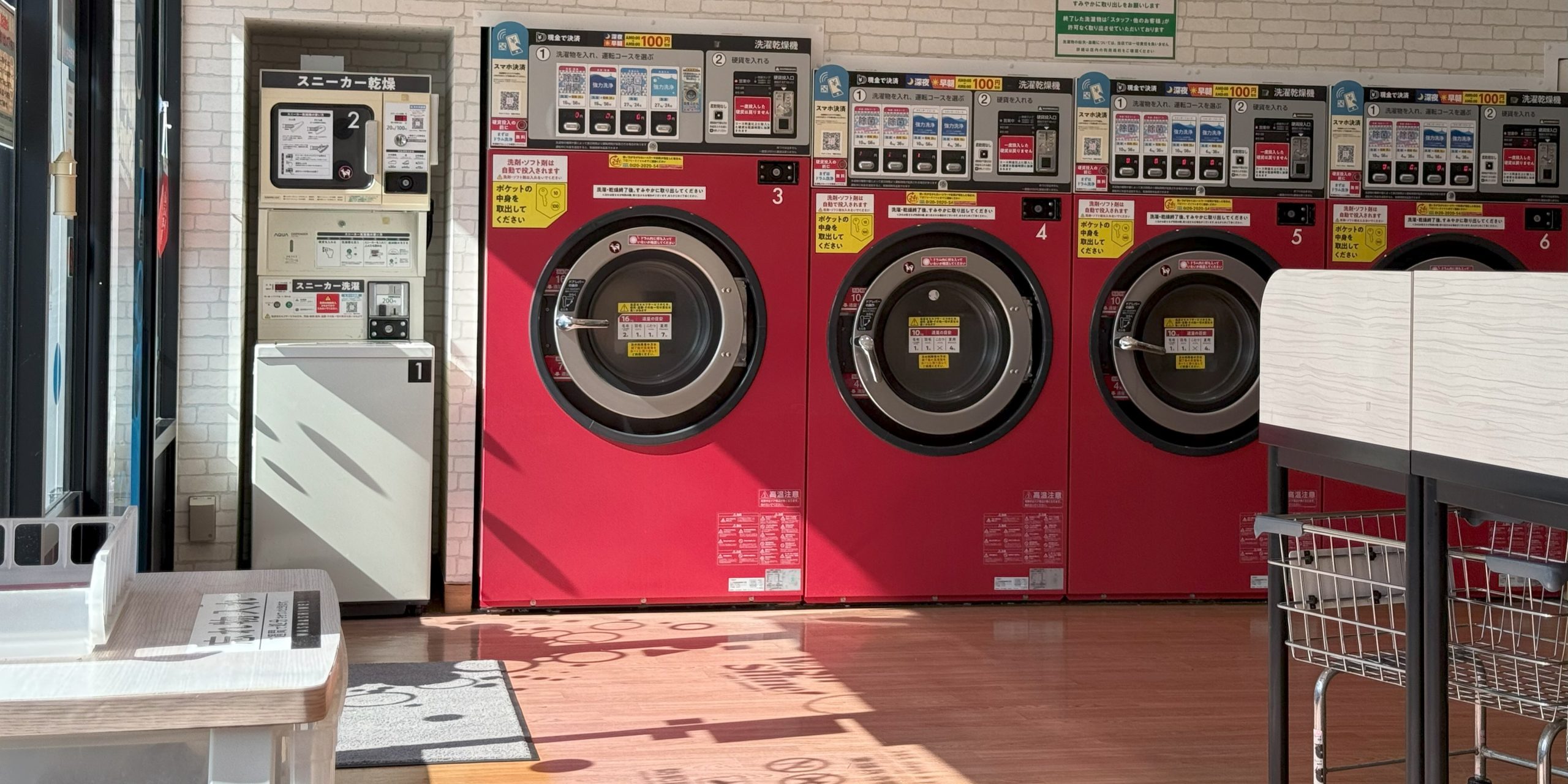 洗濯機は回り、僕は